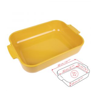 Khay nướng chữ nhật gốm Peugeot Appolia 50 khay nuong chu nhat peugeot appolia 4 Gia Dụng Đức Đà Nẵng