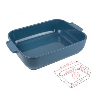 Khay nướng chữ nhật gốm Peugeot Appolia 46 khay nuong chu nhat peugeot appolia 40 Gia Dụng Đức Đà Nẵng