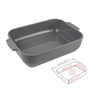 Khay nướng chữ nhật gốm Peugeot Appolia 48 khay nuong chu nhat peugeot appolia 43 Gia Dụng Đức Đà Nẵng