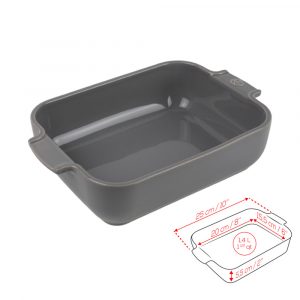 Khay nướng chữ nhật gốm Peugeot Appolia 37 khay nuong chu nhat peugeot appolia 44 Gia Dụng Đức Đà Nẵng