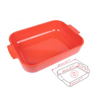 Khay nướng chữ nhật gốm Peugeot Appolia 51 khay nuong chu nhat peugeot appolia 5 Gia Dụng Đức Đà Nẵng