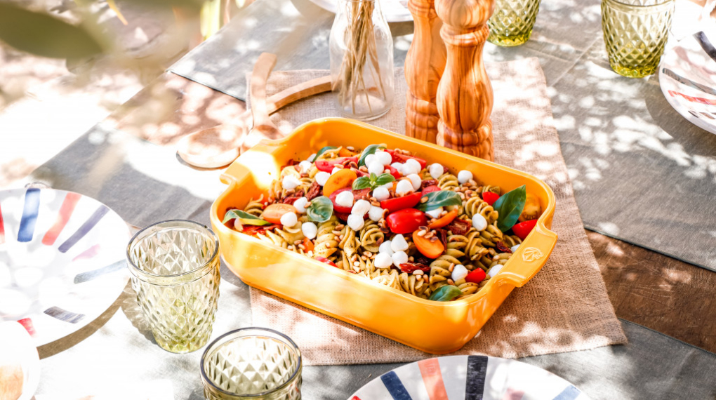 Khay nướng chữ nhật gốm Peugeot Appolia - Tạo điểm nhấn cho bàn ăn Khay nướng chữ nhật gốm Peugeot Appolia