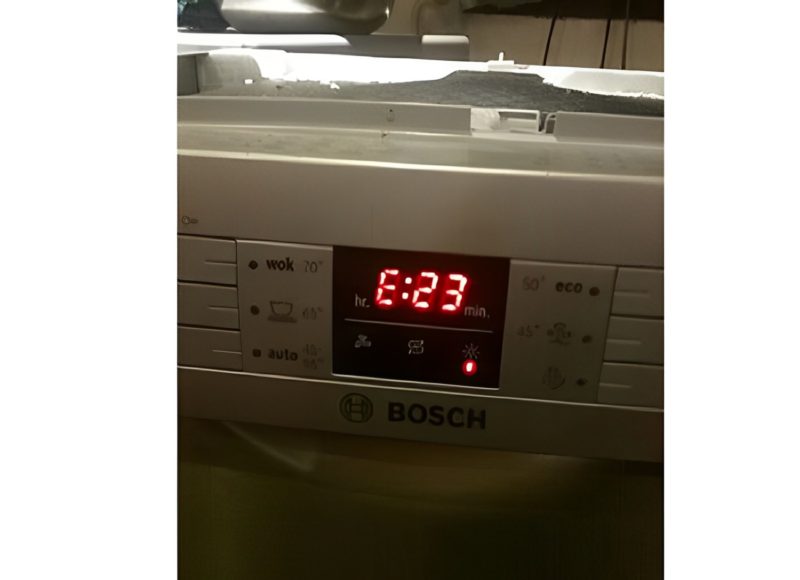 Bảng mã lỗi máy giặt Bosch và cách khắc phục 4 Mã lỗi E23
