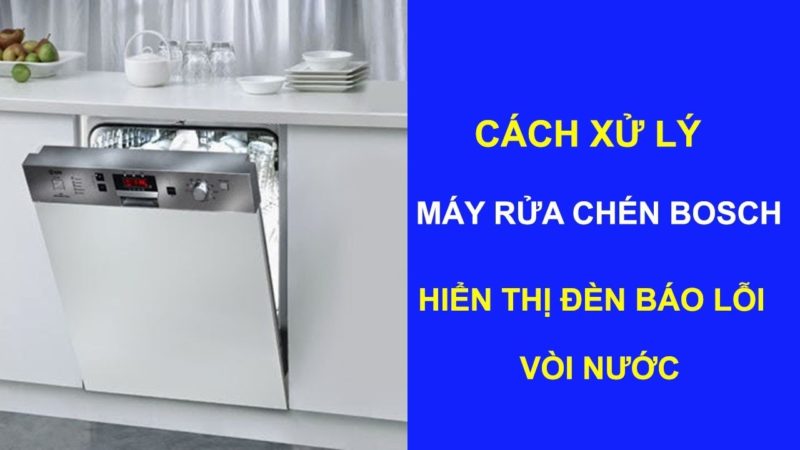 Một số trường hợp lỗi vòi nước Bosch thường gặp