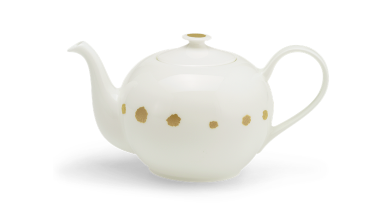 Ấm Trà Dáng Tròn Dibbern Golden Pearls 0117402000 1.3L 6 Ấm Trà Dáng Tròn Dibbern Golden Pearls 0117402000 1.3L