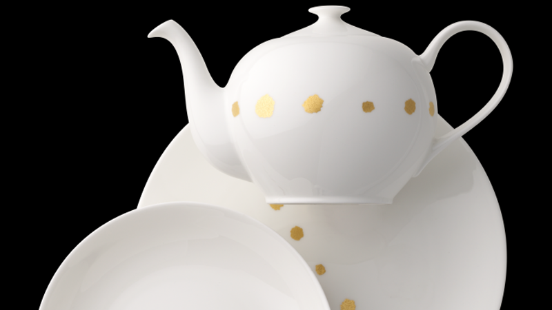 Ấm Trà Dáng Tròn Dibbern Golden Pearls 0117402000 1.3L 7 Ấm Trà Dáng Tròn Dibbern Golden Pearls 0117402000 1.3L