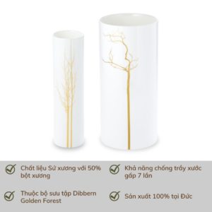 bình hoa Dibbern Golden Forest