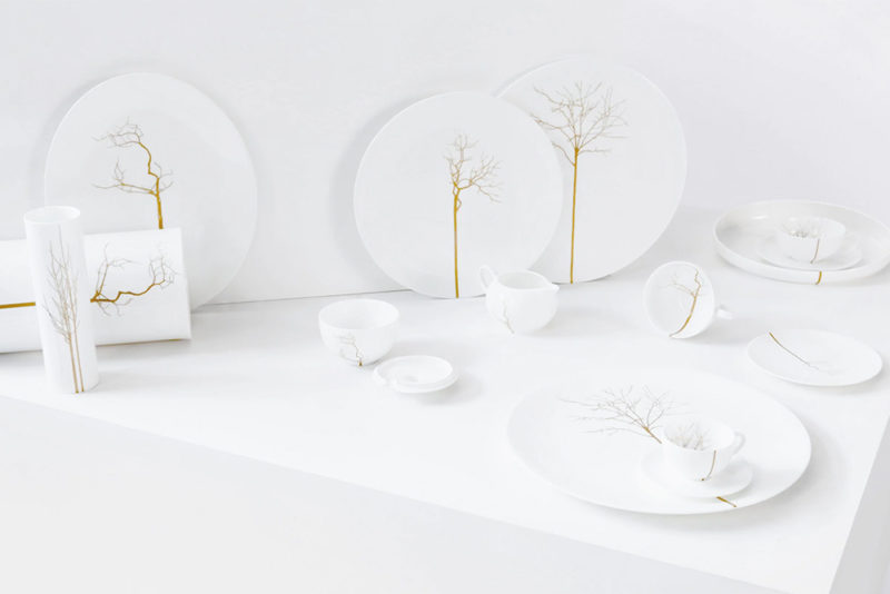 Bình Hoa Dibbern Golden Forest 21cm & 29cm 4 Bình Hoa Dibbern Golden Forest 21cm & 29cm