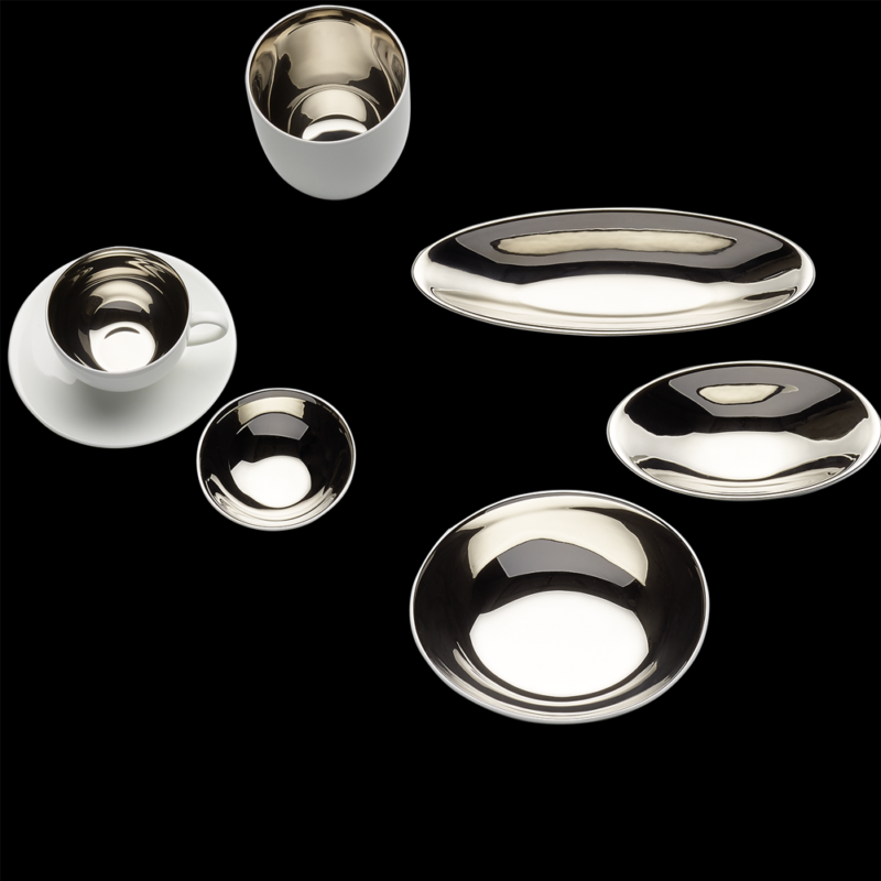 Cốc cafe, trà Dibbern Platinum & Purple Titanium 0.25L 9 Cốc cà phê, trà Dibbern Platinum & Purple Titanium 0.25L