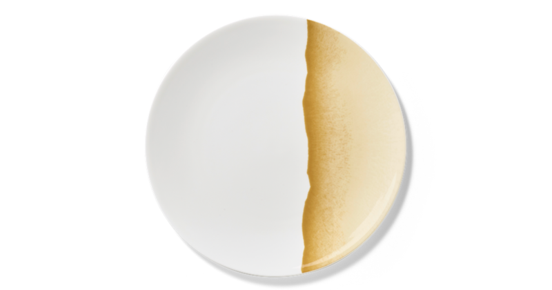 Đĩa Dibbern Silhouette Vàng Cát, Trắng 24 & 28cm 6 Đĩa Dibbern Silhouette Vàng Cát, Trắng 24 & 28cm