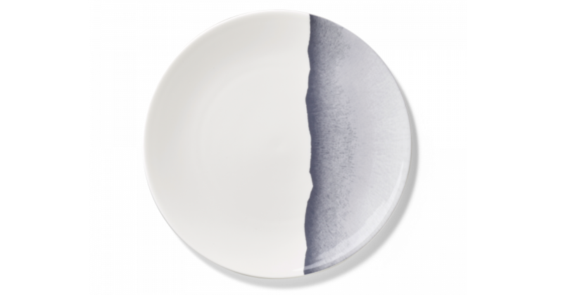 Đĩa Dibbern Silhouette Xám, Trắng 24 & 28cm