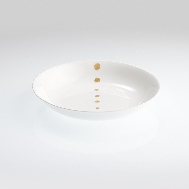 Đĩa Pasta Sâu Lòng Dibbern Golden Pearls 0306402000 9 Đĩa Pasta Sâu Lòng Dibbern Golden Pearls 0306402000