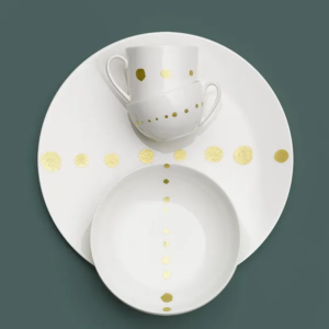 Thuyền Đựng Xốt Dibbern Golden Pearls 1023202000 0.45L 3 Bình Đựng Cream Dibbern Golden Pearls 0115102000 0.3L