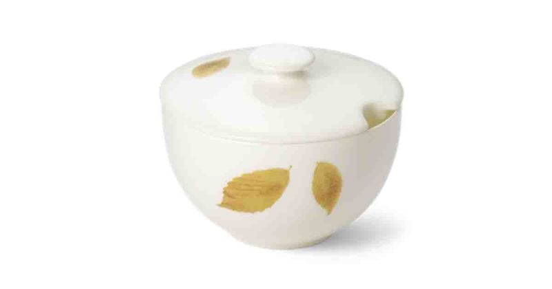 Hũ Đựng Đường Dibbern Gold Leaf 0116008800 0.25L 4 Hũ Đựng Đường Dibbern Gold Leaf 0116008800 0.25L