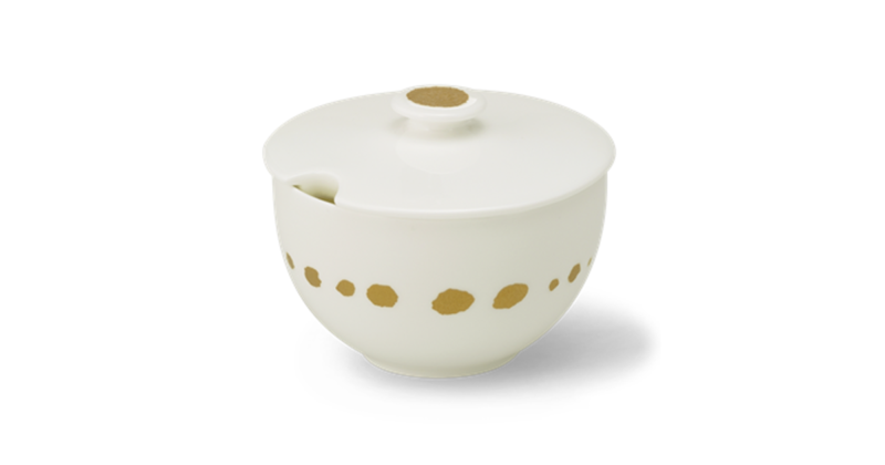 Hũ Đựng Đường Dibbern Golden Pearls 0116002000 0.25L 6 Hũ Đựng Đường Dibbern Golden Pearls 0116002000 0.25L