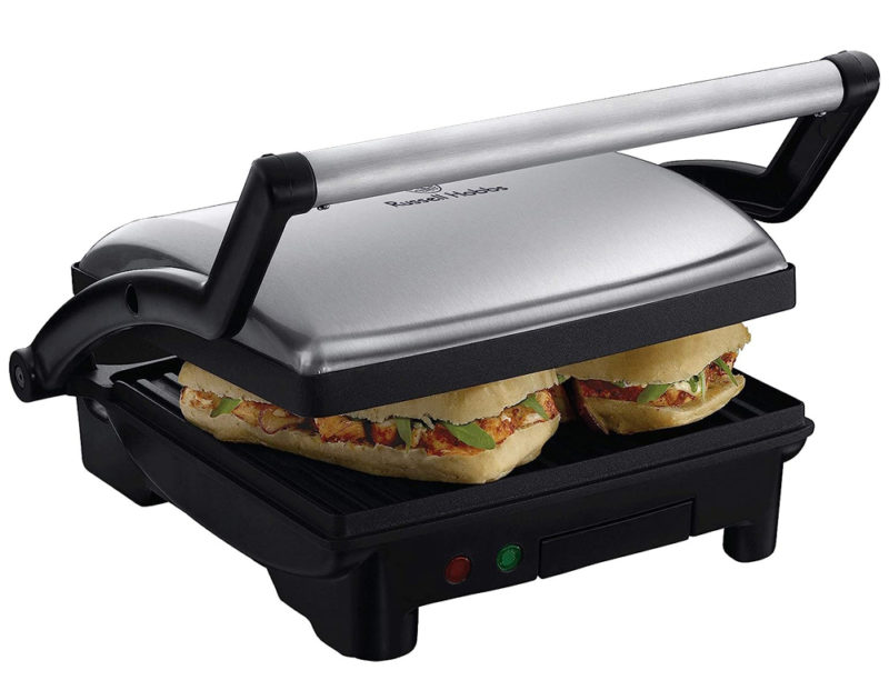 Máy nướng bánh mì Panini/ Vỉ nướng 3in1 Russell Hobbs Cook@Home 17888-56