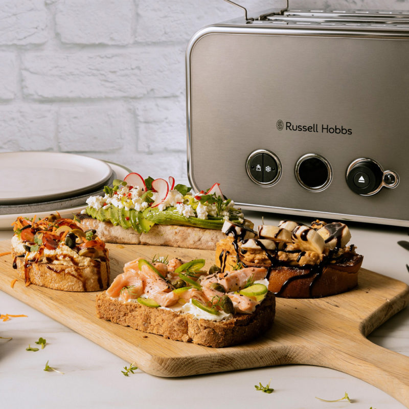 Máy Nướng Bánh Mì 2 Khe Russell Hobbs Distinctions 1600W