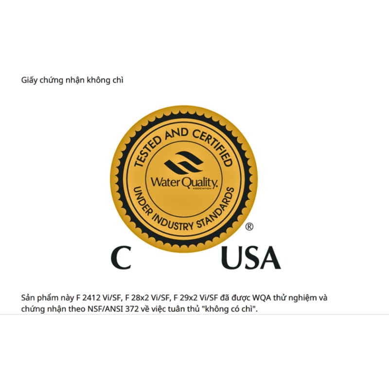 Tủ đông Miele F 2812 Vi âm tủ 17 Giấy chứng nhận không chì tủ đông Miele