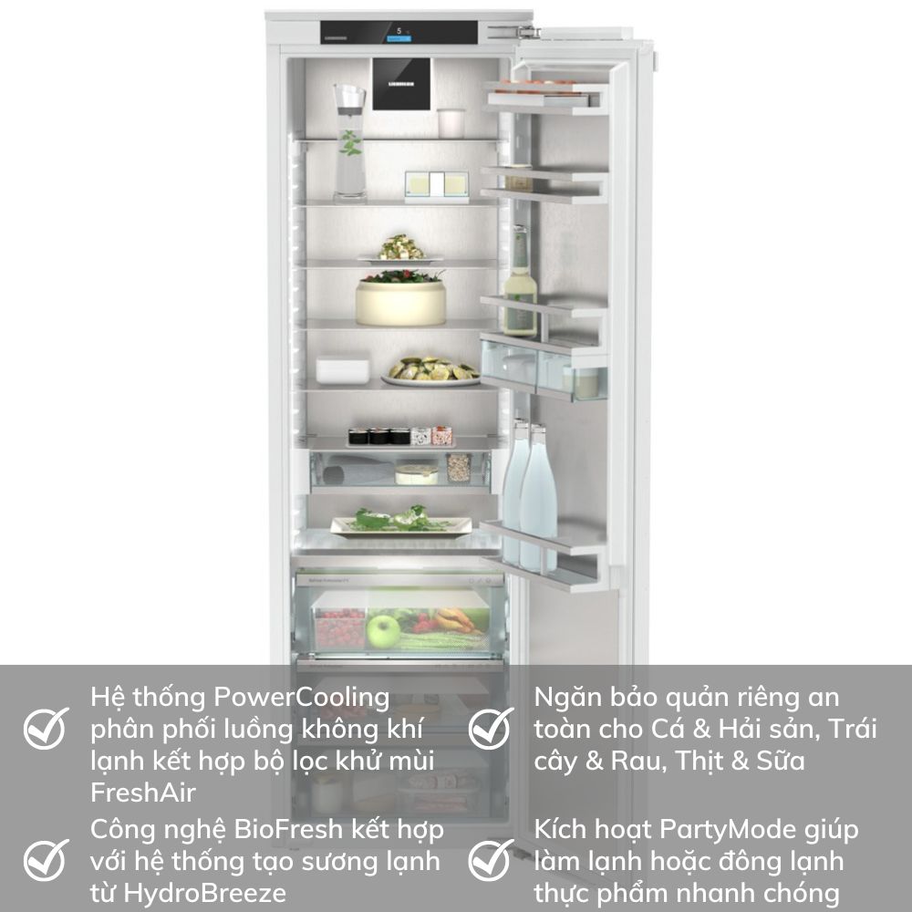 Tủ Lạnh Liebherr IRBh 5170 BioFresh Beige Green Minimal Product Feature Instagram Posts 55 Gia Dụng Đức Đà Nẵng