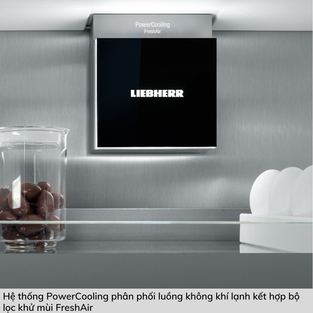 Tủ Lạnh + Đông Liebherr ICBNh 5173 BioFresh NoFrost Beige Green Minimal Product Feature Instagram Posts 60 Gia Dụng Đức Đà Nẵng