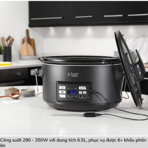 Nồi Nấu Chậm Sous Vide Russell Hobbs 25630-56 6,5L 2 Russell Hobbs 25630 56 3 Gia Dụng Đức Đà Nẵng