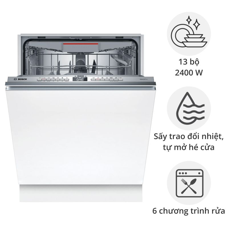 Máy rửa chén Bosch SMV4ECX14E Series 4 Âm toàn phần May rua chen Bosch SMV4ECX14E Series 4 Am toan phan 1 Gia Dụng Đức Đà Nẵng