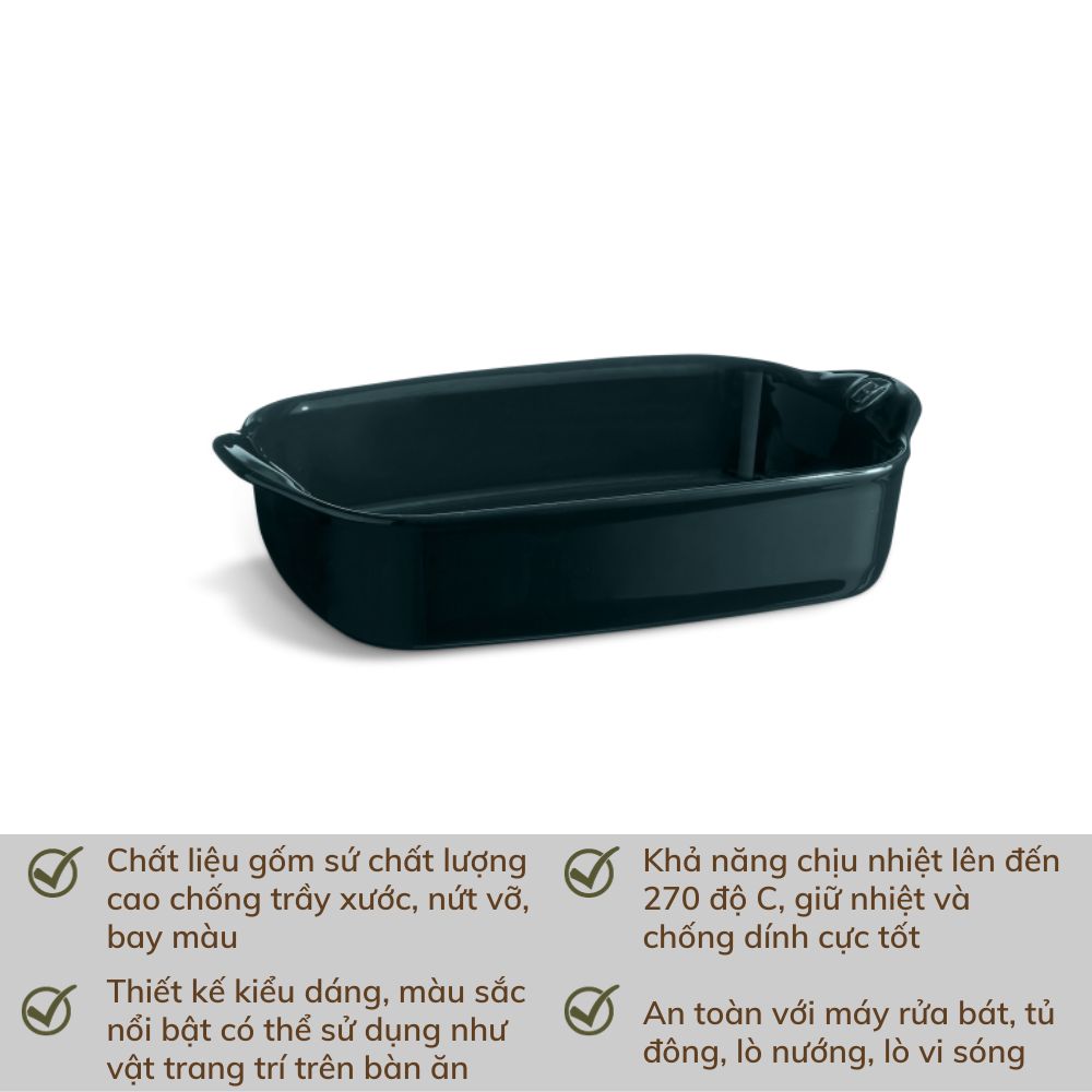 Khay Nướng Ultime Emile Henry 22x14,5cm, 30x19cm, 36,5x23,5cm Beige Green Minimal Product Feature Instagram Posts 2023 11 16T171952.457 Gia Dụng Đức Đà Nẵng