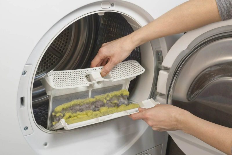 Làm sạch bộ lọc trước khi sử dụng