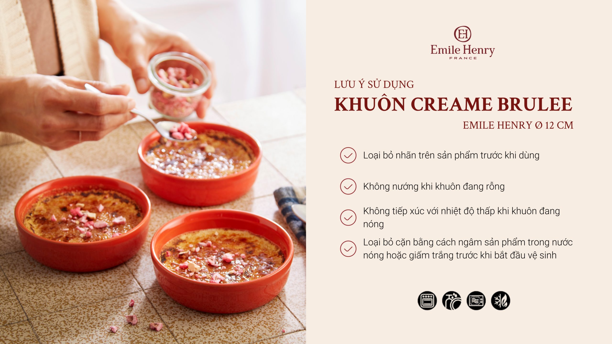 Khuôn Creame Brulee Emile Henry EH341013 Ø 12 Cm 14 2 2 scaled Gia Dụng Đức Đà Nẵng