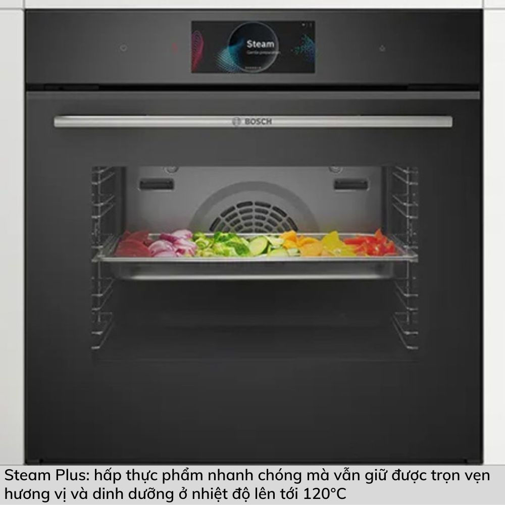 Lò Nướng Kết Hợp Hấp Bosch HSG958DB1 Serie 8 Beige Green Minimal Product Feature Instagram Posts 28 Gia Dụng Đức Đà Nẵng