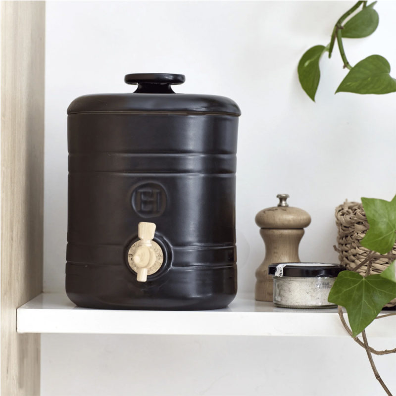 Bình Ủ Giấm Emile Henry EH716682 15,4x15,4x20,7cm 2.5L Màu Đen Truffle 8 Bình Ủ Giấm Emile Henry EH716682 15,4x15,4x20,7cm 2.5L Màu Đen Truffle