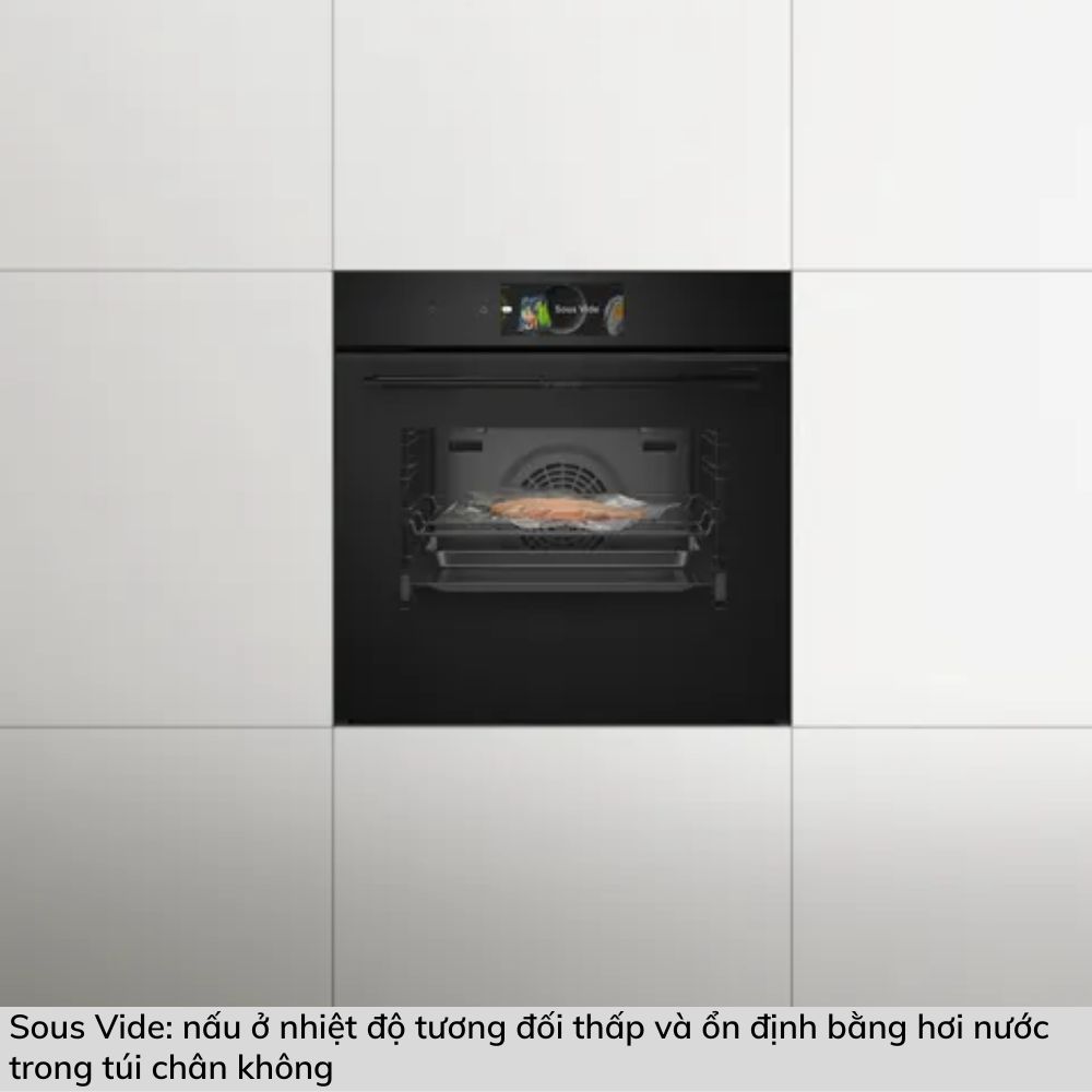 Lò Nướng Bosch HSG958DB1-3 Lò Nướng Kết Hợp Hấp Bosch HSG958DB1