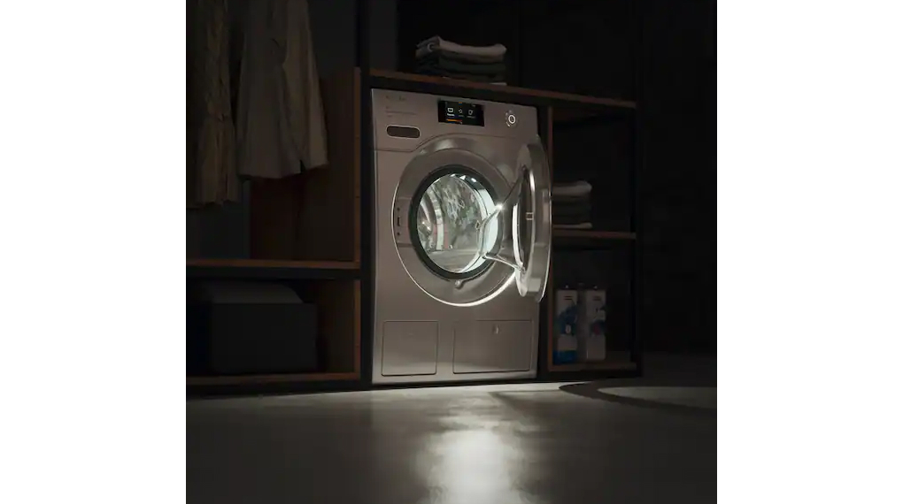 Máy giặt Miele 9 kg WCR860WPS W1 - Đèn LED chiếu sáng buồng giặt Máy giặt Miele 9 kg WCR860WPS W1