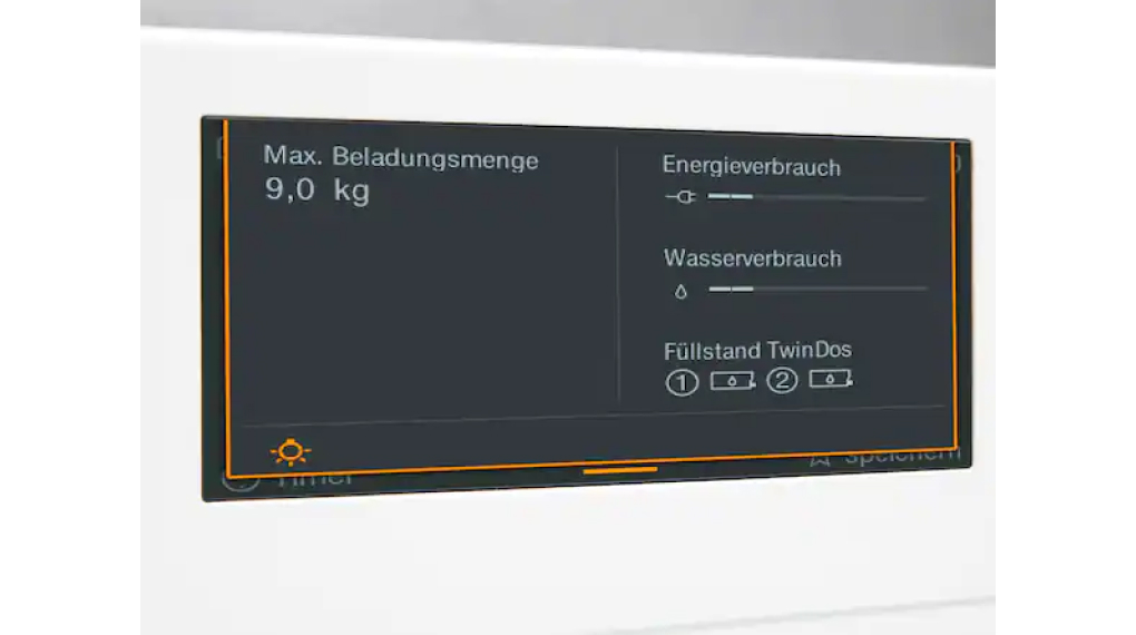 Máy giặt Miele 9 kg WCR860WPS W1 - Kiểm soát lượng tiêu thụ năng lượng với ECOFeedback Máy giặt Miele 9 kg WCR860WPS W1