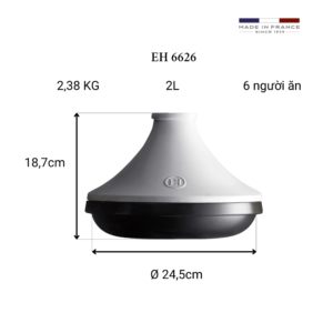 Nồi Tagine Emile Henry Delight EH6626 EH6632 Nhiều Màu 17 6626 Gia Dụng Đức Đà Nẵng