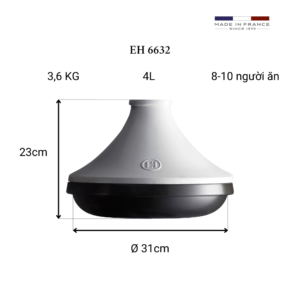 Nồi Tagine Emile Henry Delight EH6626 EH6632 Nhiều Màu 18 6632 Gia Dụng Đức Đà Nẵng