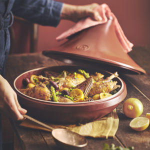 Nồi Tagine Emile Henry Delight EH6626 EH6632 Nhiều Màu 12 EH 66XX Life Tajine Tagine Sienne Chicken Peas Asparagus Lemon Opening A Gia Dụng Đức Đà Nẵng