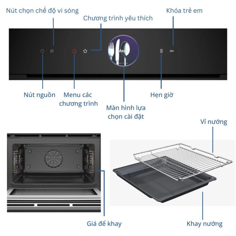 Lò Nướng Bosch CMG9361B1
