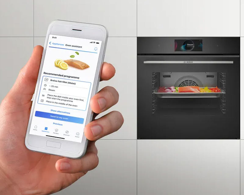 Lò Nướng Kết Hợp Hấp Bosch CSG936DB1