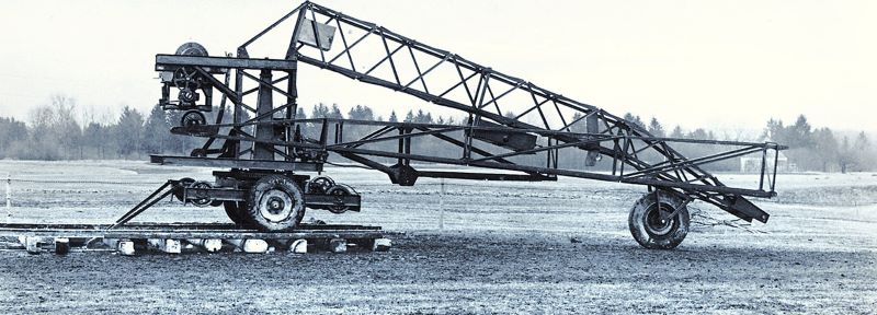 Chiếc cần cẩu tháp đầu tiên trên thế giới 