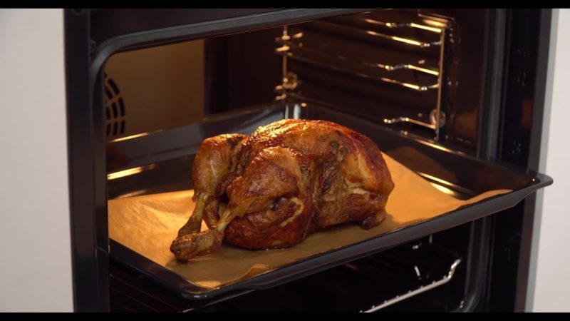 Chức năng nướng thịt lò nướng Bosch series 8