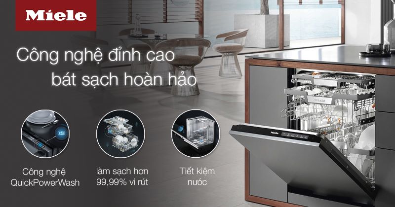 Máy rửa bát Miele