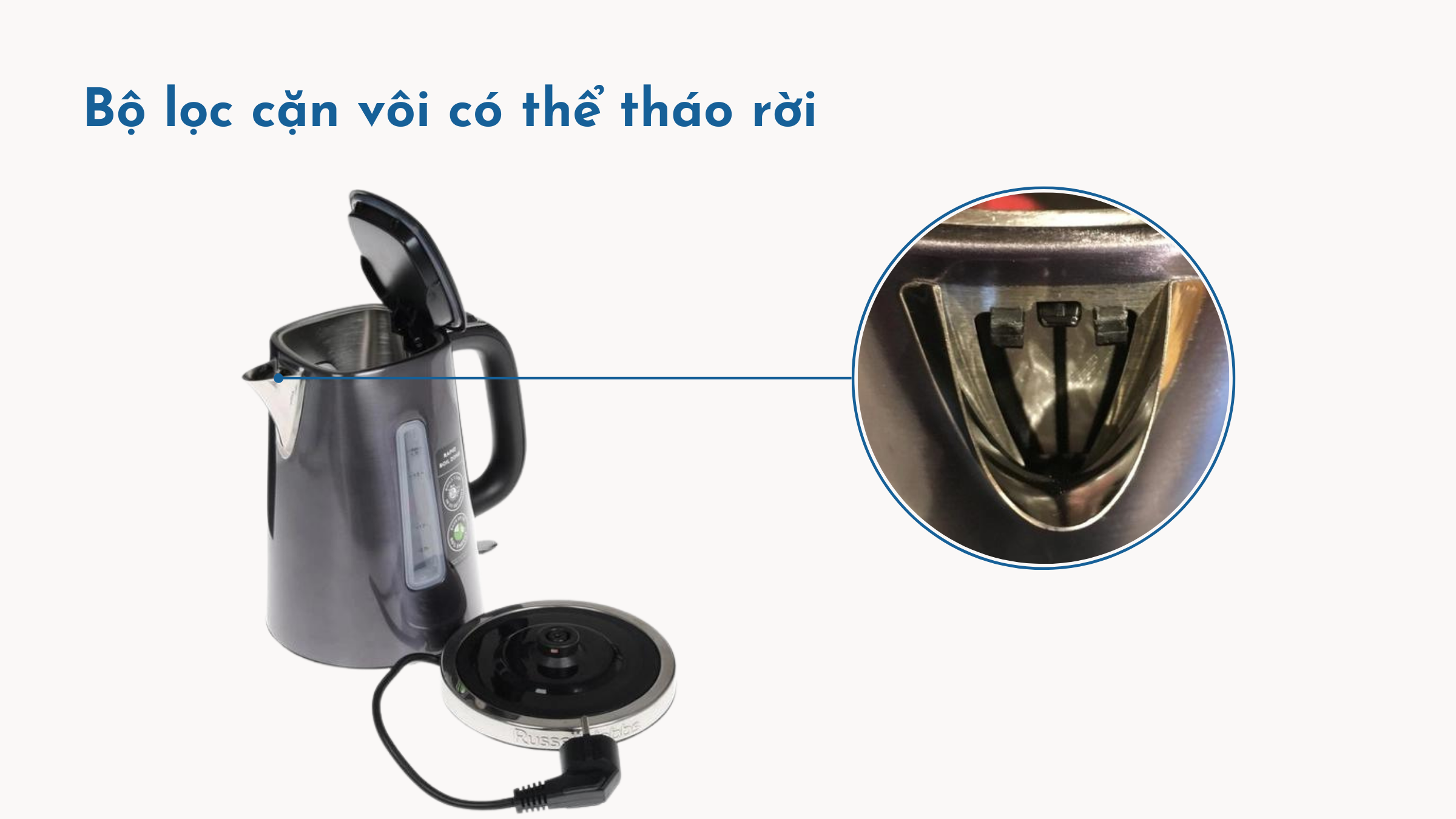 Ấm Siêu Tốc Russell Hobbs Luna Moonlight 23211-70 15 9302jfdks Gia Dụng Đức Đà Nẵng