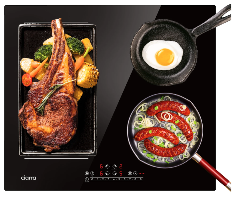 Công nghệ FlexiZone giúp nấu ăn dễ dàng hơn