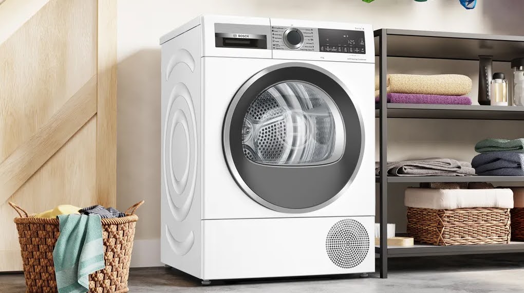 Máy sấy bơm nhiệt Bosch 9kg WQG24570SG Series 6 - Tổng quan thiết kế may say bom nhiet bosch 9kg wqg24570sg 3 Gia Dụng Đức Đà Nẵng