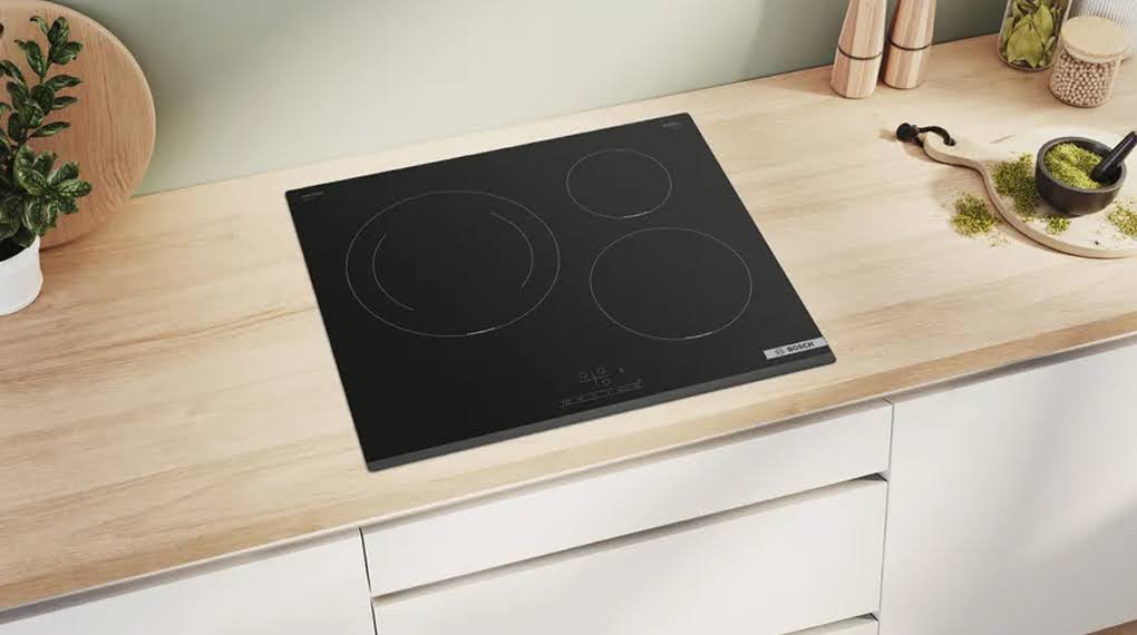 Bếp từ 3 vùng nấu Bosch PIJ631BB5E Serie 4 7400W - Tổng quan thiết kế bep tu 3 vung nau bosch pij631bb5e 1 Gia Dụng Đức Đà Nẵng