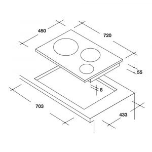 bep tu hong ngoai rosieres pmi732n 6100w 7 Gia Dụng Đức Đà Nẵng