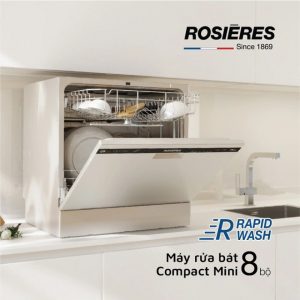 Máy rửa chén độc lập Compact mini Rosières RDCP 8S-04 4 may rua bat rosieres rdcp 8s 04 4 Gia Dụng Đức Đà Nẵng