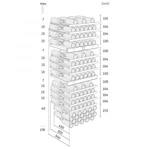 Tủ bảo quản rượu vang Liebherr WTes 5872 Vinidor 178 chai độc lập 12 tu ruou liebherr wtes 5872 vinidor 3 13 Gia Dụng Đức Đà Nẵng