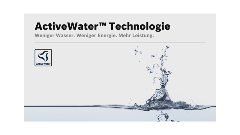 Công nghệ ActiveWater của Bosch: Nâng tầm hiệu quả rửa chén 1 Cảm biến công nghệ ActiveWater, máy rửa bát Bosch, tiết kiệm nước